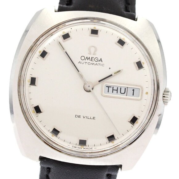 OMEGA De Ville Vintage day-date Silver Dial Automatic Men's Watch_867593